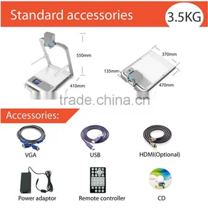 a3 a4 Portable Standing Usb Document Scanner for Home and Office Laptop Computer With Support Micro SD Cards thumbnail-3