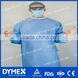 Single Use Non Woven Sterile Hospital Clothing Patient Surgical Gown thumbnail-2