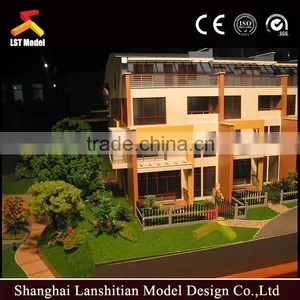 1:500 Scale Villa Model for Domestic Real Estate Building thumbnail-3