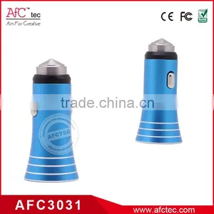 2016 Wholesale New Products Aluminum Alloy High 2.1 Amp Best Micro Dual Usb Car Chargers thumbnail-3