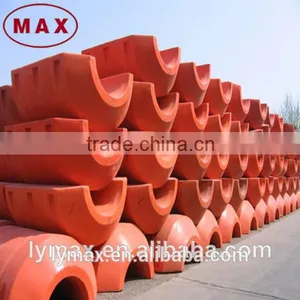 Large Diameter Orange Color Plastic Water Floating Buoy thumbnail-1