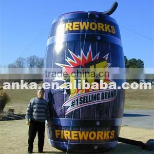 Inflating Realistic TNT Barrel Inflatables for Advertisement thumbnail-1