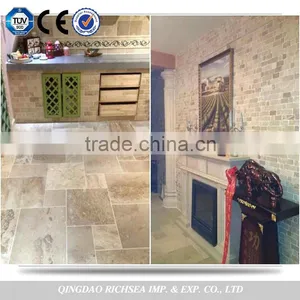 Dark Color 60*60 Travertine Tiles thumbnail-5