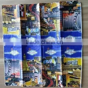 Disposable Colored Printed Paper Napkin thumbnail-2