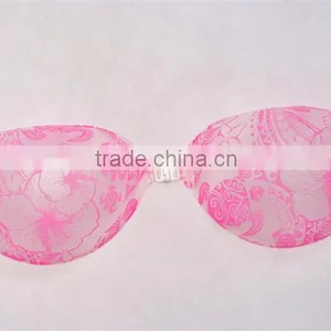 Fashion Bra Gel Silicone Printed Invisible Strapless Cheapest Brassiere thumbnail-4