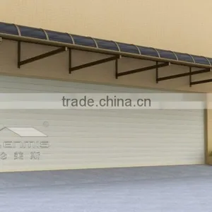 Latest Designs Waterproof Large Shade Polycarbonate Aluminum Window Awning thumbnail-5