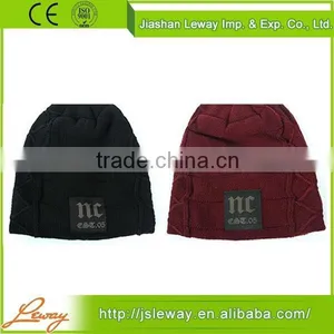Hot-Selling New Design Winter Plain Beanie Cap thumbnail-2