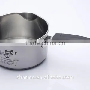 Sauce Pans Type Stainless Steel Cookware Pot With Lid thumbnail-3