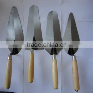 Multi-fuction Tools,wooden Handle Bricklayer Trowel,carbon Steel Blade Tools thumbnail-1