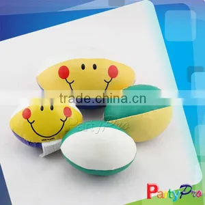Lovely Rugby Shape PVC Leather Juggling Ball thumbnail-1