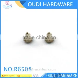 SGS Ccertificated Copper Material Bullet Shape Garment Accessories Garment Button thumbnail-4