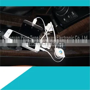 High Quality Auto Universal Dual USB Car Charger for IPhone Samsung HTC LG Sony Huawei Xiaomi 5V 2.1A Short Circuit Protection thumbnail-6