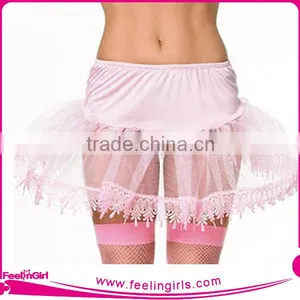 New Arrival High Quality Women Pink Petticoat Short Skirt thumbnail-1