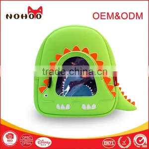 High Quality Kindergarten Girls Boys Dinosaur Cartoon Animals Backpack Factory thumbnail-1