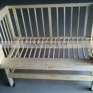 Home Used Decoration Stocking Solid Wood Rack thumbnail-4