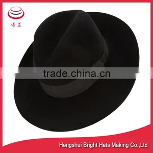 Traditional Wool Felt Fedora Hat thumbnail-1