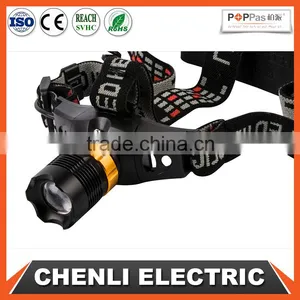 POPPAS T33 Xpe-3w Rechargeable Outdoor ZOOM Headlamp Led thumbnail-1
