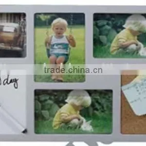 Cork and Dry Erase Board Wooden Photo Frame thumbnail-1