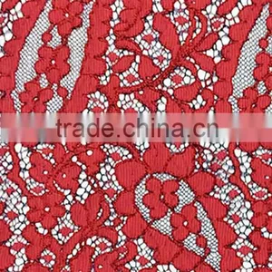 Wholesale Good Quality Nylon/Cotton/Rayon Strand Lace Fabric T8075 thumbnail-3
