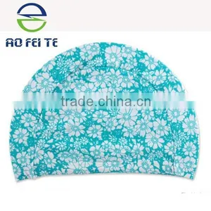 Good Price Fashionable Waterproof Silicone Swimming Cap, Latex Swim Cap thumbnail-2