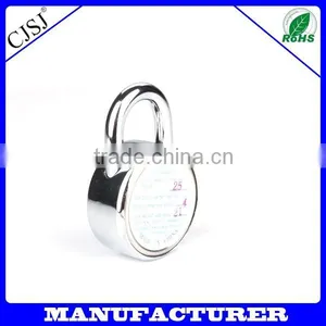 2016 Hot Sale Nice Design Zinc Alloy Round Padlock Combination Lock Quality Choice thumbnail-1