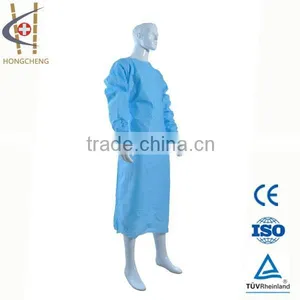 Blue Disposable Cost-effective SMS Surgical Gown For Operation thumbnail-1
