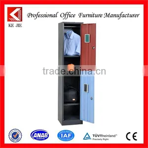 Knock Down Metal 2 Tier Gym Locker/Double Door Storage Locker thumbnail-1