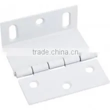 2-1/2" Wrap Around With Large Slottted Holes Heavy Duty Furniture Cabinet Door Hinge thumbnail-5