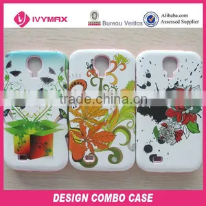 Cell Phone Accessory for Samsung Galaxy S4/i9500 Design Case With uv Rubber thumbnail-1