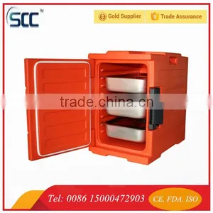 90QT Hot Food Insulated Cabinet, Food Storage Cabinet With Wheels for Hot thumbnail-2
