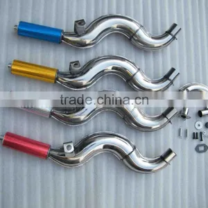 Motorcycle Ehaust Muffler for 2 Stoke 47cc-49cc Pocket Bike thumbnail-4