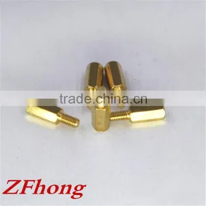 Factory M2 M2.5 M3 M4 Brass Male Female Threaded Hex Standoff Pcb Brass Standoff Spacer thumbnail-1