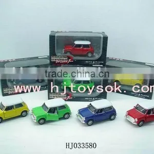 Kids Novelty Toys Mini Cuba Pull Back Metal Car thumbnail-1