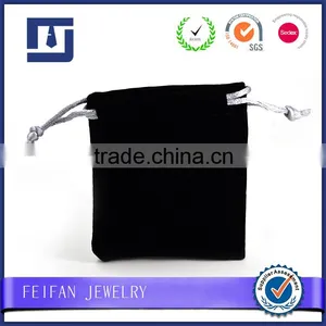 Manufacturer Custom Velvet Jewelry Bag,Cufflinks Bag,Tie Clip Bag, Promotional Drawstring Pouch thumbnail-4