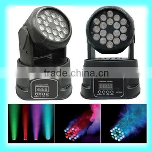 LED MIni Moving Wash Light 18*3W Rgb Stage Light thumbnail-1