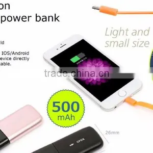 Ultra Thin Aluminum Alloy Portable Emergency Mobile Power Bank thumbnail-5