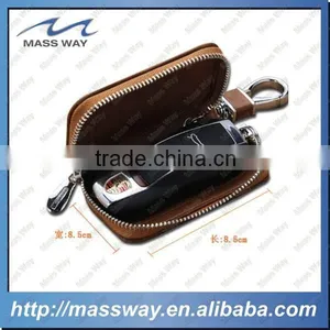 Promotional Custom Fashion Leather Car Key Case Quality Choice thumbnail-5