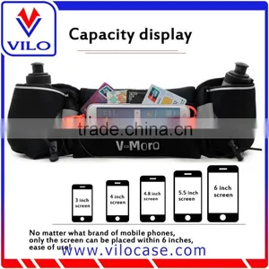 Hiking Belt, Cycling Belt, Sports Jogging Belt With Water Bottle Holders thumbnail-4