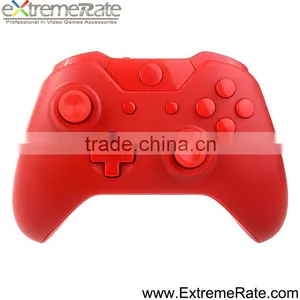 Soft Touch Red Full Set Housing Cover for Xbox One Shell Case thumbnail-1