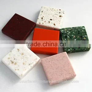 Engineered Artificial Quartz Stone With Black Spot thumbnail-1