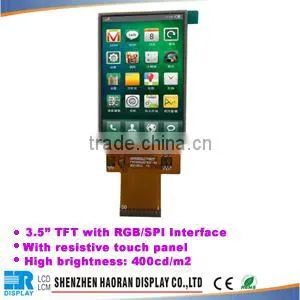 3.5" Tft Lcd Screen Tft Lcd Touch Screen Display With MCU Interface Lcd Screen Quality Choice thumbnail-1