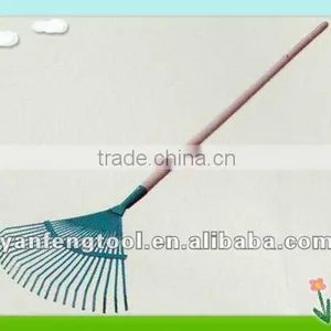 Rail Steel Rakke With Fibreglass Handle GR001-22L thumbnail-1