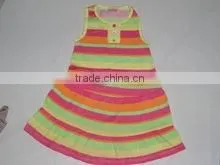 Round Neck Printed Sleeveless Frock thumbnail-1