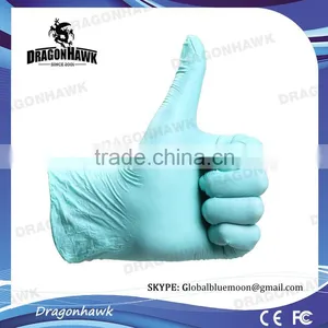 Wholesale Disposable Nitrile Gloves Green Color L thumbnail-1
