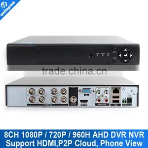 Video Recorder AHDH/AHDM Network Monitor Max To 4tb P2P /CMS View 1080P 8 Channel DVR thumbnail-1