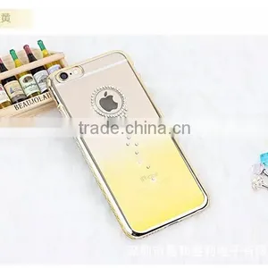 2016 Newest Mobile Phone Cover Case Electroplate Diamond Image Tpu for IPhone 6 6s 6plus thumbnail-4
