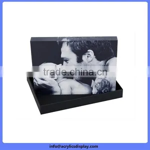 Top Grade Quality Solid Acrylic Paper Weight Block thumbnail-3