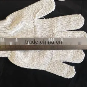 Nature White Cotton Glove ,thin Gloves ,cotton Liner Industry Gloves thumbnail-1