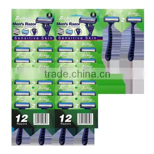Top Selling Triple Stainless Steel Disposable Male Shaver Razor,Gilette thumbnail-3
