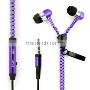 Metal Earphone/zipper Earphone thumbnail-4